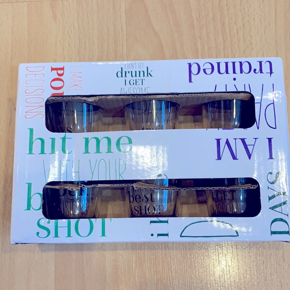 FUNNY 😆 Shot Glasses!